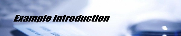 Example Introduction